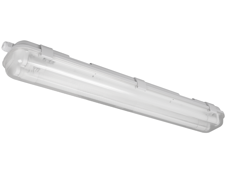 Elmark LED fénycsöves lámpatest, szürke, 1570x166 mm, 3840 lm, 4000 K, 2x24 W termék fő termékképe