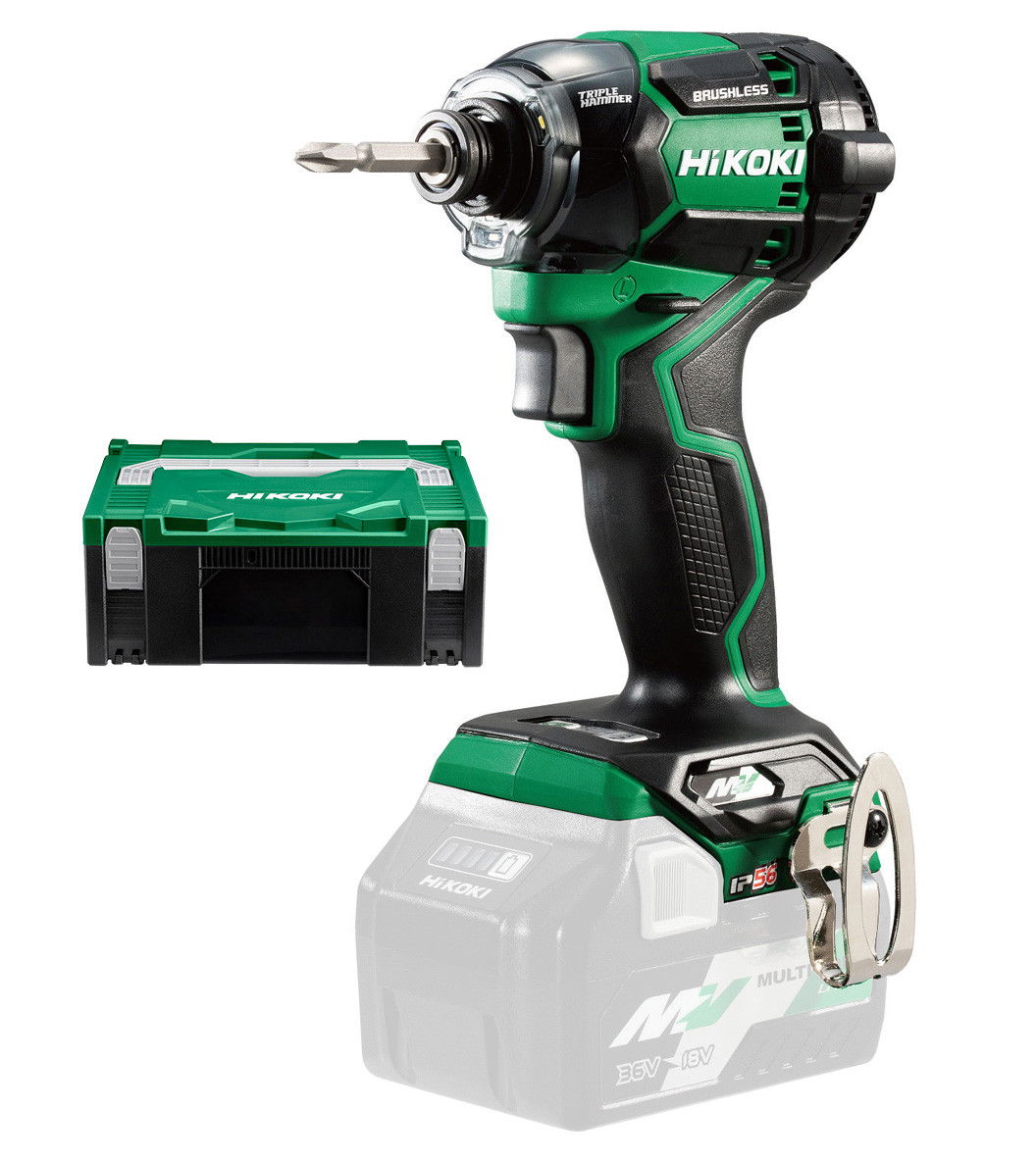 HiKoki WH36DCW2Z MULTI VOLT akkus ütvecsavarozó (akku és töltő nélkül, Hitbox kofferben) termék fő termékképe